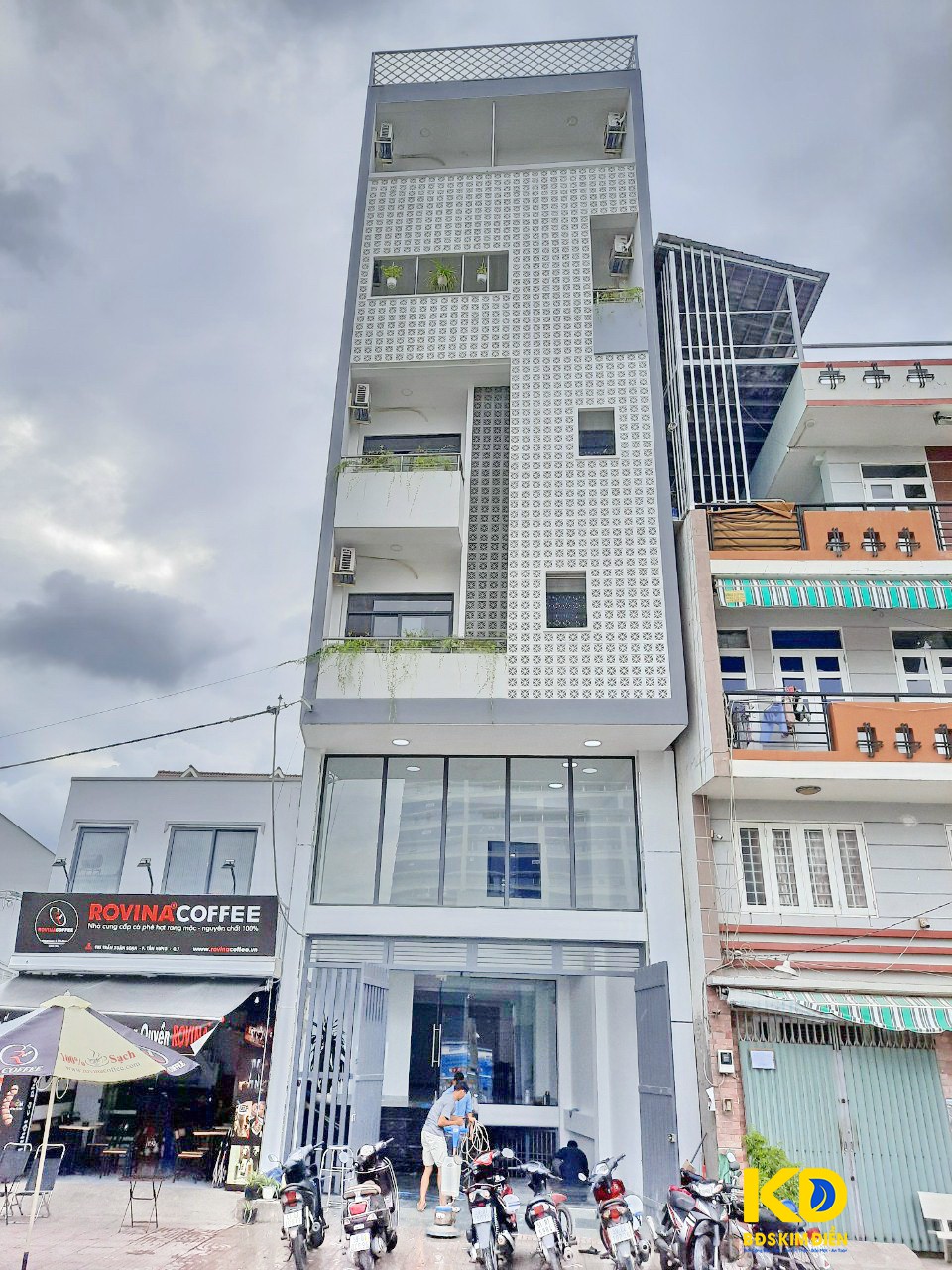 Cho thuê căn hộ dịch vụ full nội thất MT đường D1 Phường Tân Hưng Quận 7.