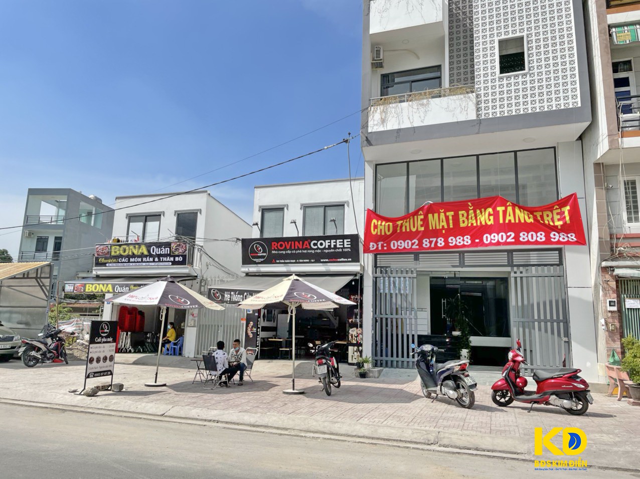 Cho thuê nhà mặt tiền kinh doanh đường D1 Phường Tân Hưng Quận 7.