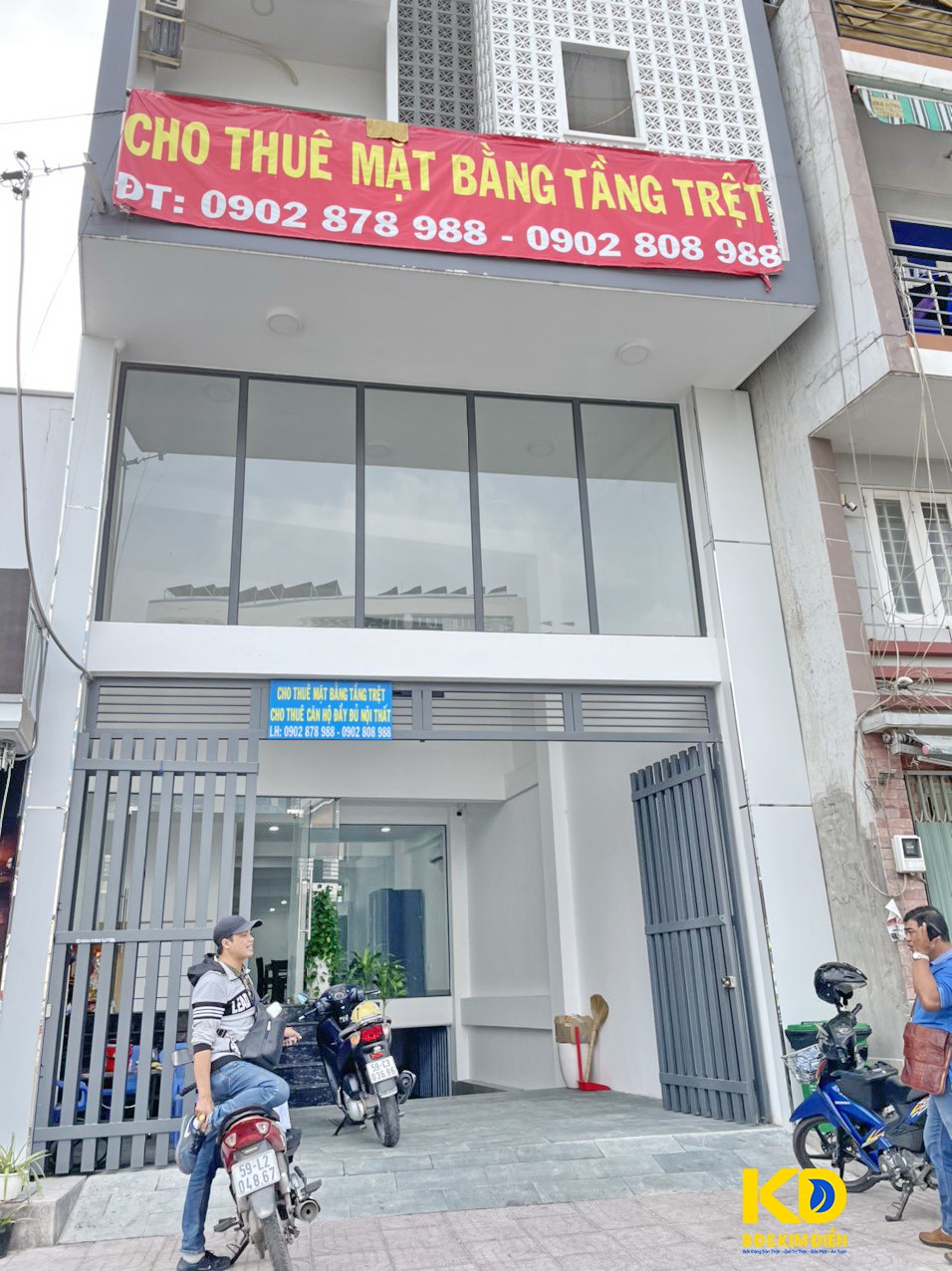 Cho thuê mặt bằng kinh doanh đường D1 Phường Tân Hưng Quận 7.
