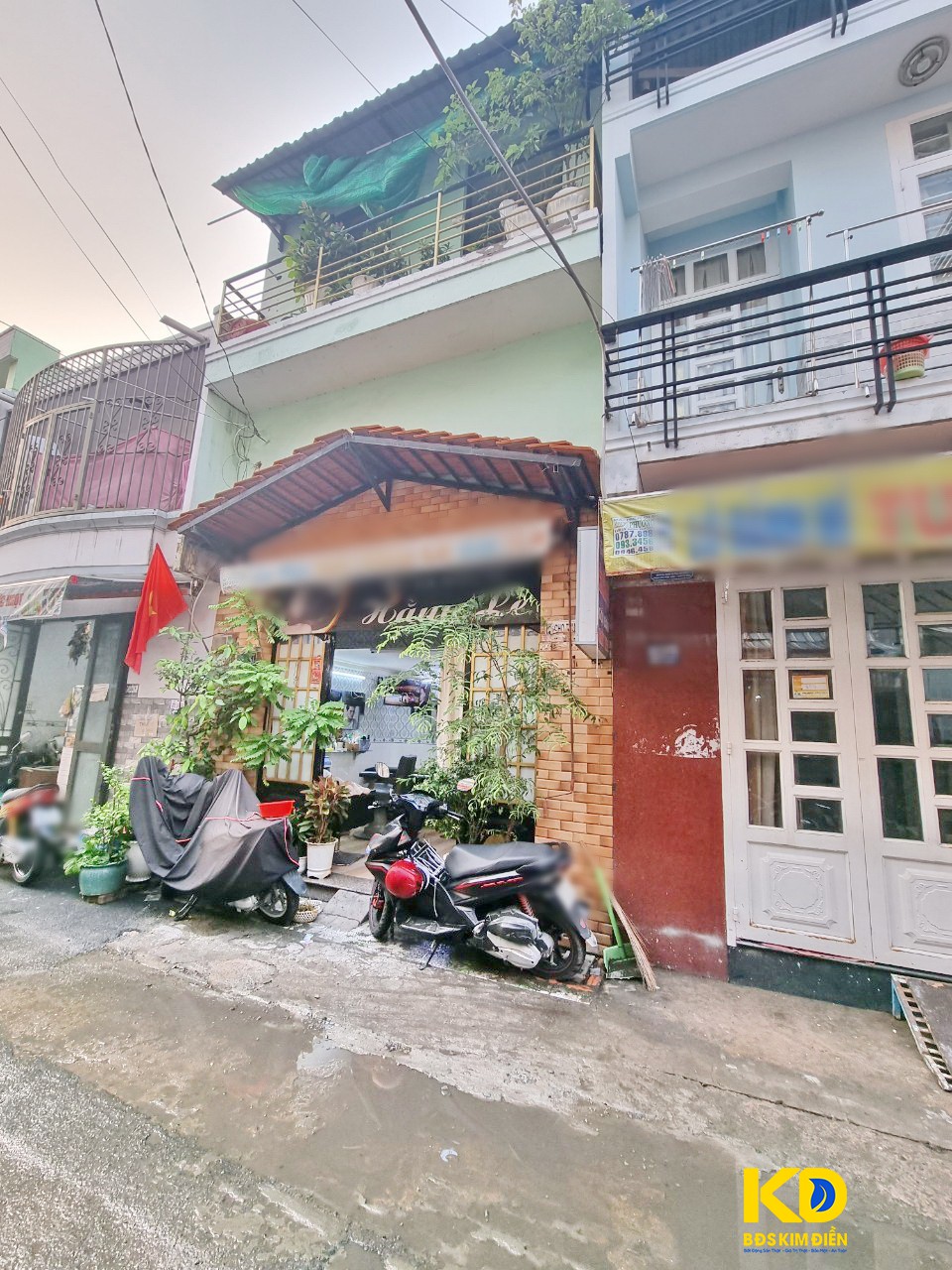 Bán nhà mặt tiền 8m hẻm 502 Huỳnh Tấn Phát P. Bình Thuận Quận 7.