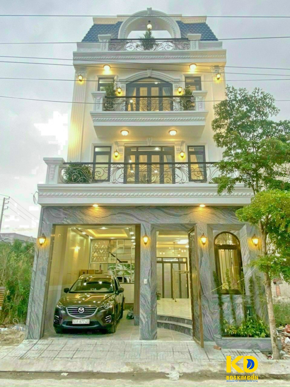 Bán nhà kiểu biệt thự mini kdc Anh Tuấn Green Riverside, nối dài Huỳnh Tấn Phát, Phú Xuân, Nhà Bè.