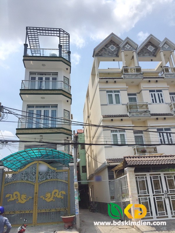 Bán nhà đẹp 3 lầu mặt tiền Dương Cát Lợi huyện Nhà Bè