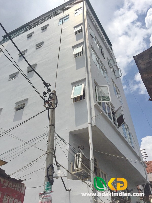 Bán căn hộ dịch vụ 5 lầu đường Tân Mỹ phường Tân Phú Quận 7