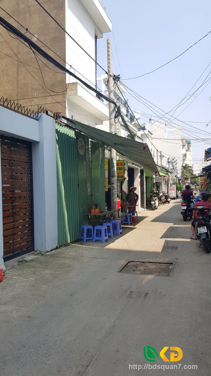 Bán lô đất hẻm xe tải đường Huỳnh Tấn Phát phường Bình Thuận Quận 7